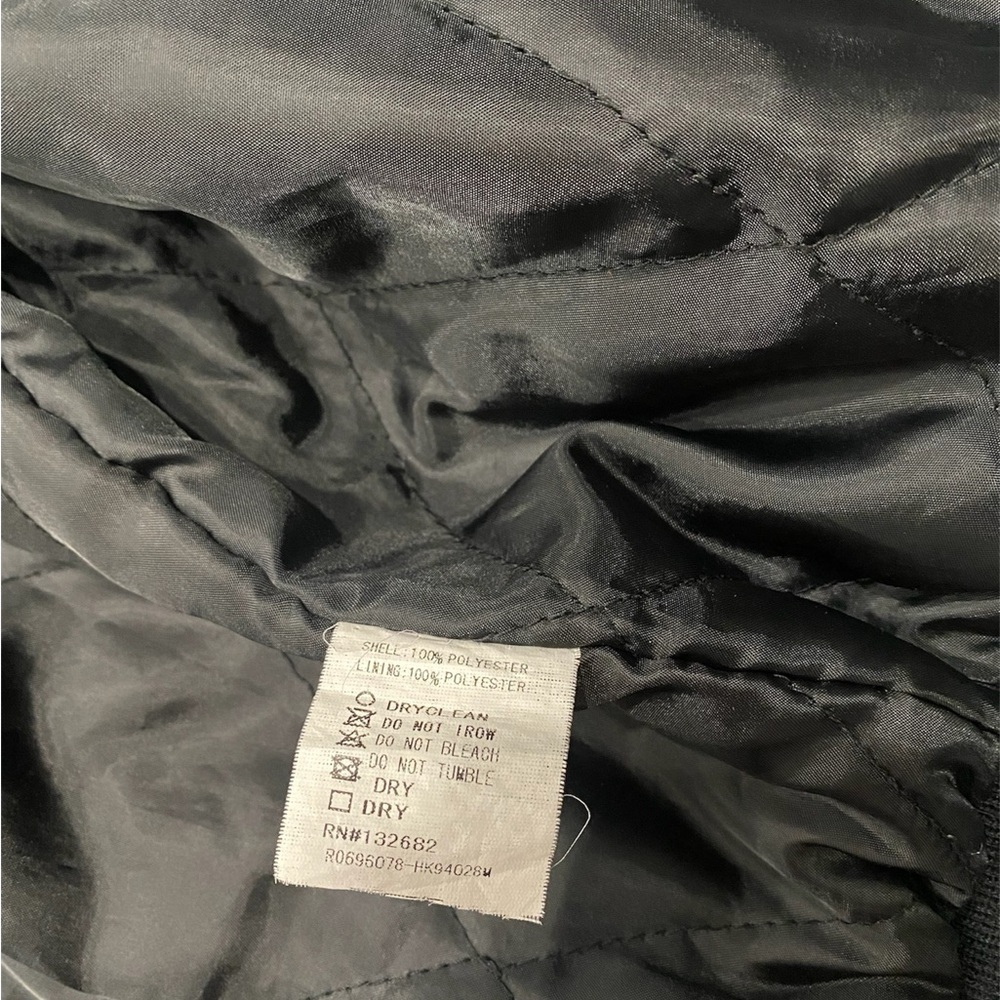 Original Deluxe Men Black Jacket Size Small - Picture 6 of 8